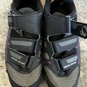 Pearl Izumi Black and Purple Athletic Shoes- Used